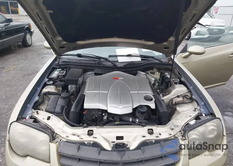 2007 Chrysler Crossfire Limited z USA, uszkodzony, nr VIN 1C3LN69L97X071900